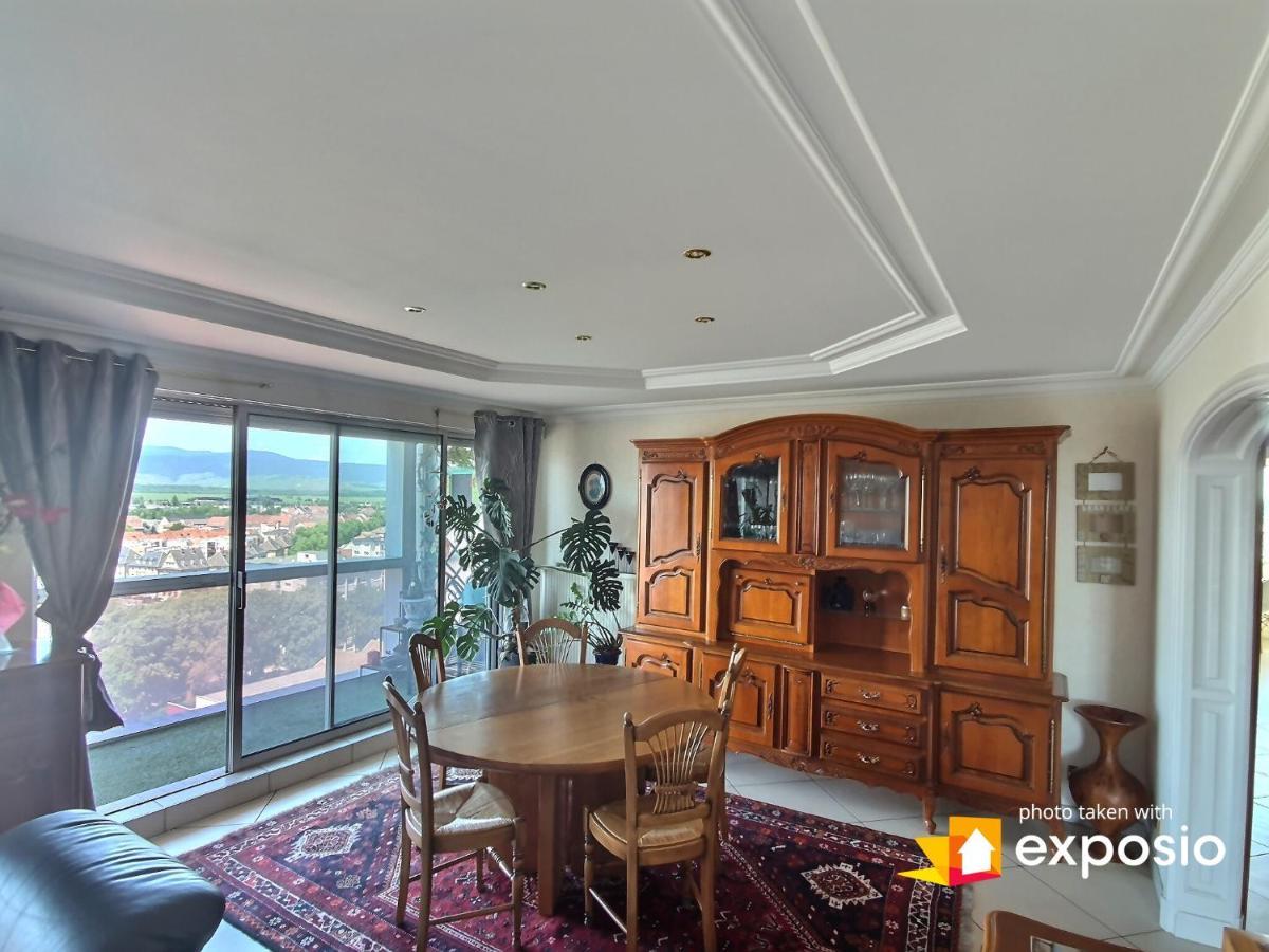 Bel Appartement Avec Vue Splendide Sur Toute La Ville De Colmar - Parking Gratuit Eksteriør bilde