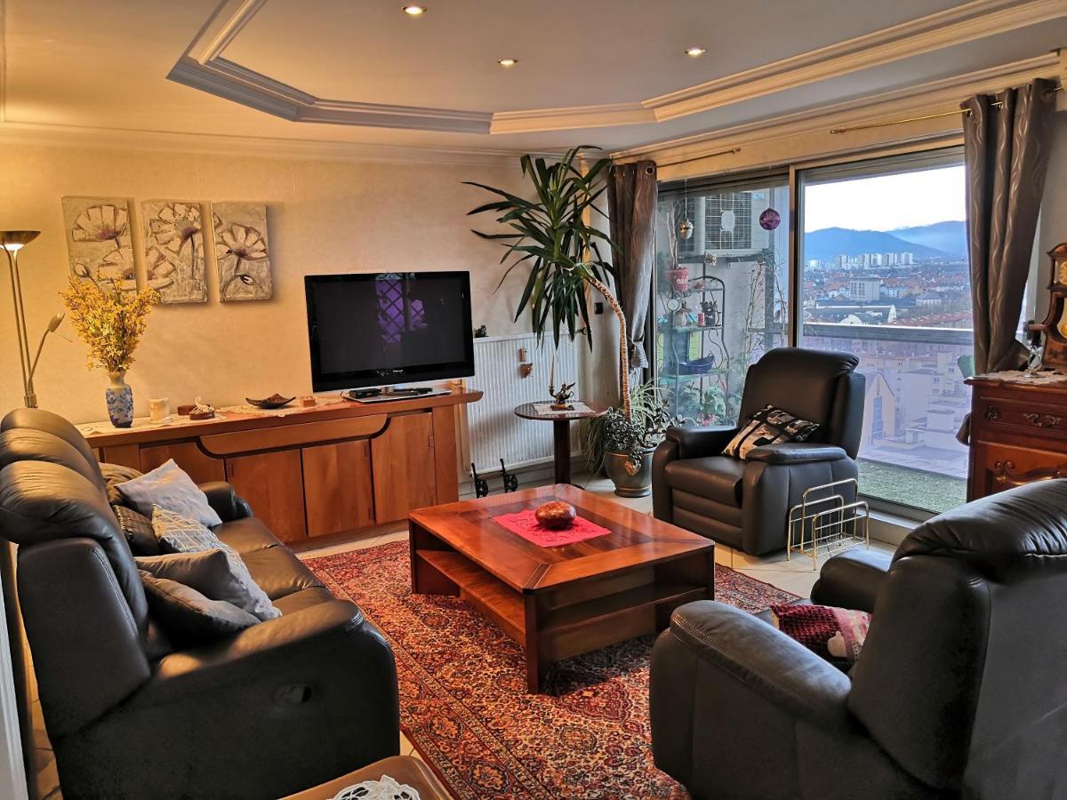 Bel Appartement Avec Vue Splendide Sur Toute La Ville De Colmar - Parking Gratuit Eksteriør bilde