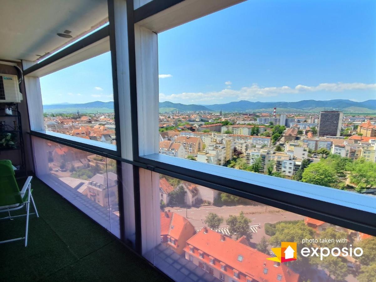 Bel Appartement Avec Vue Splendide Sur Toute La Ville De Colmar - Parking Gratuit Eksteriør bilde